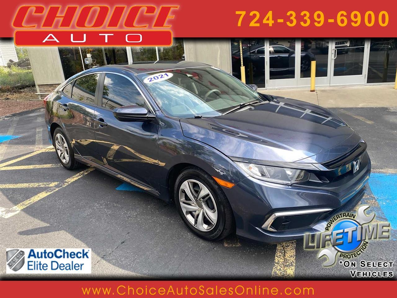 2019 Honda Civic LX Honda Sensing Sedan CVT