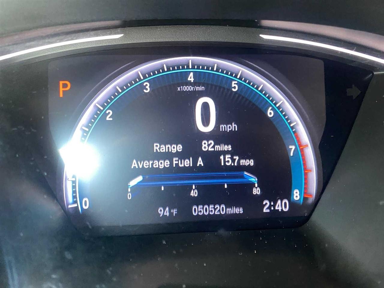 Honda Civic LX Honda Sensing Sedan CVT 2019