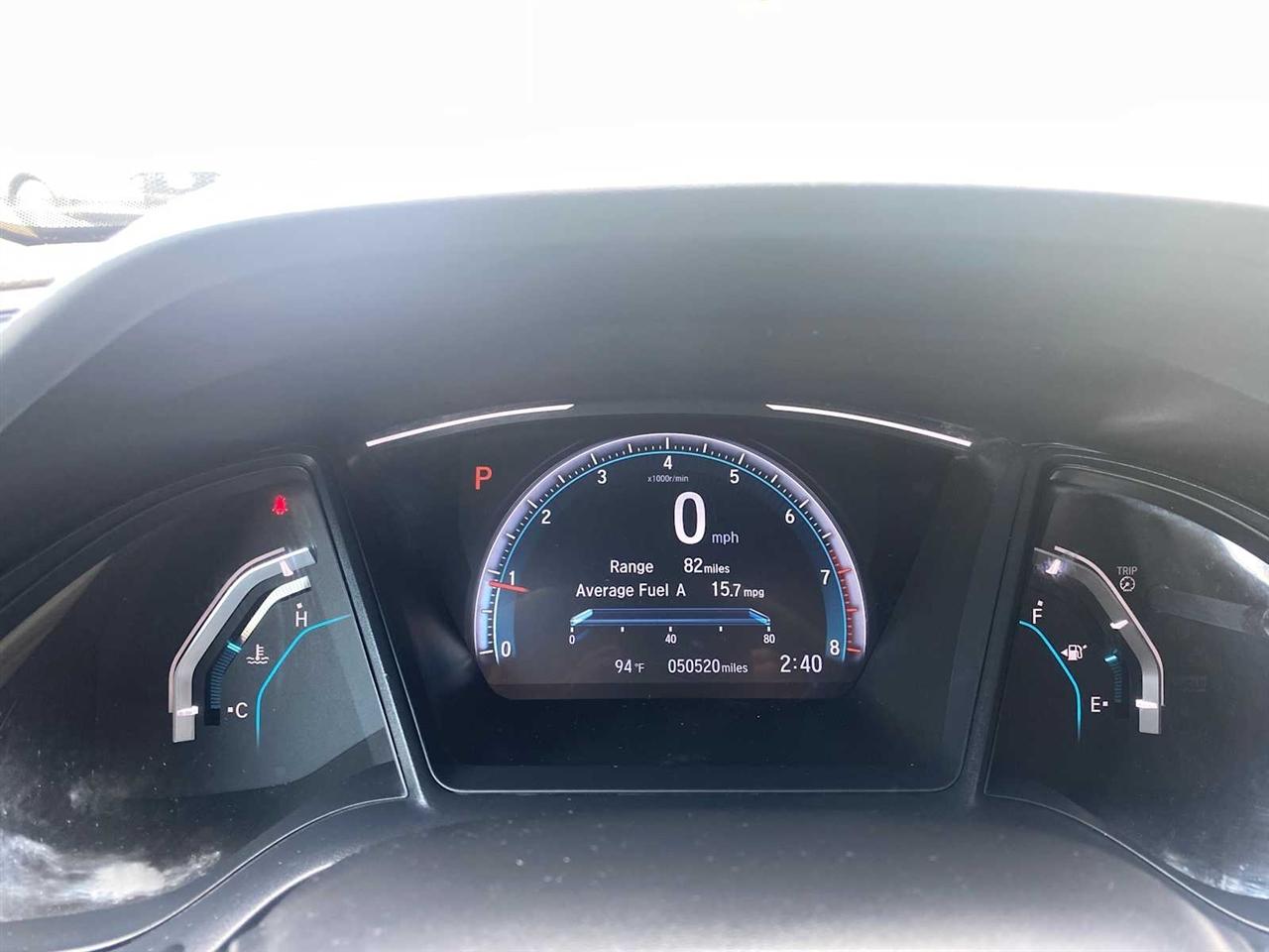 Honda Civic LX Honda Sensing Sedan CVT 2019