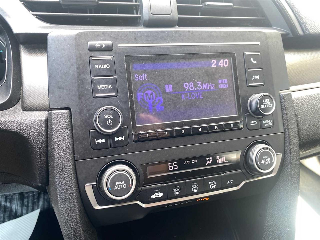 Honda Civic LX Honda Sensing Sedan CVT 2019