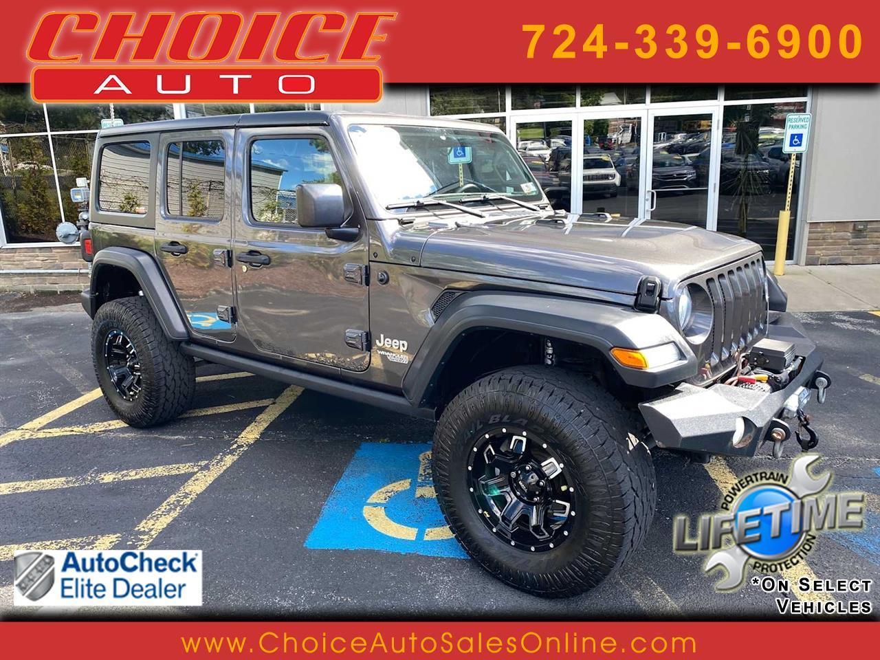 2018 Jeep Wrangler Unlimited Sport