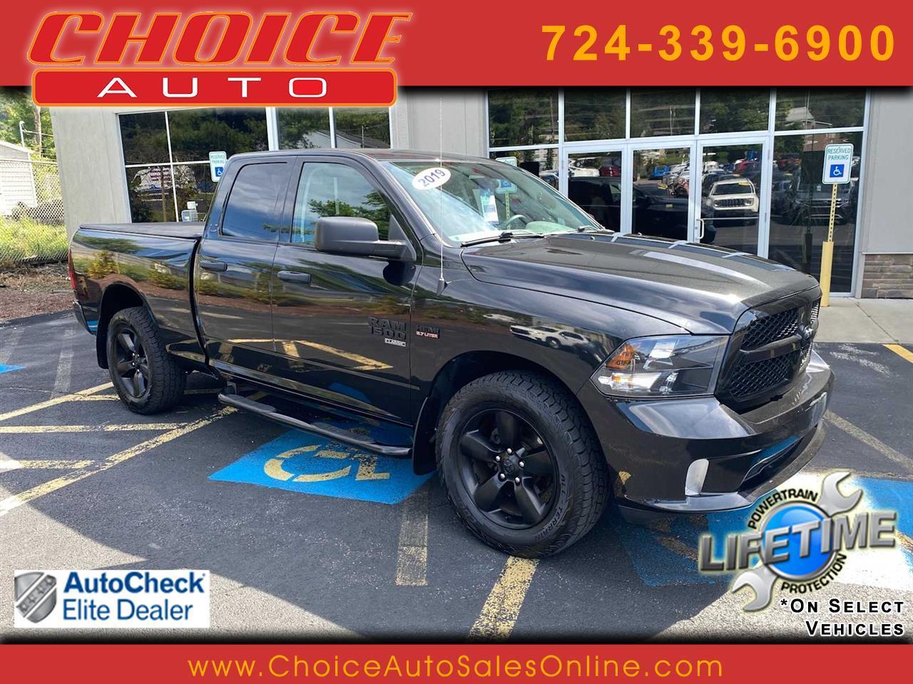 2019 RAM 1500 Classic Tradesman Quad Cab 4WD