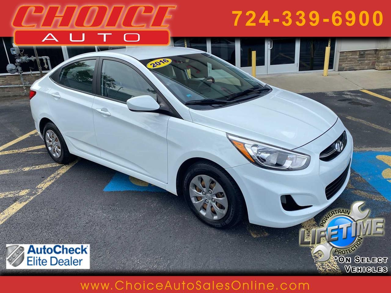 Hyundai Accent SE 4-Door 6A 2016
