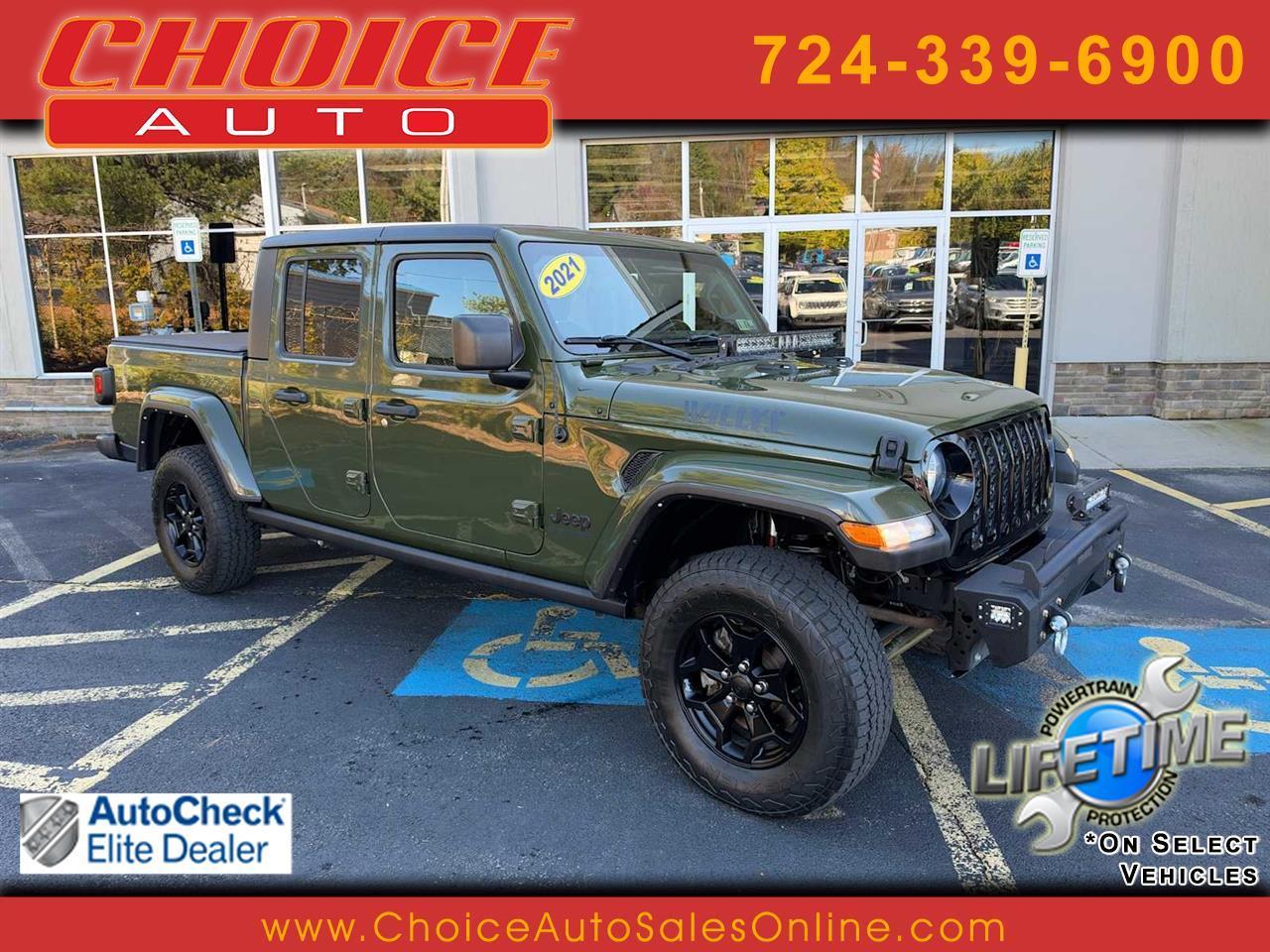 Jeep Gladiator Willys 4x4 2021