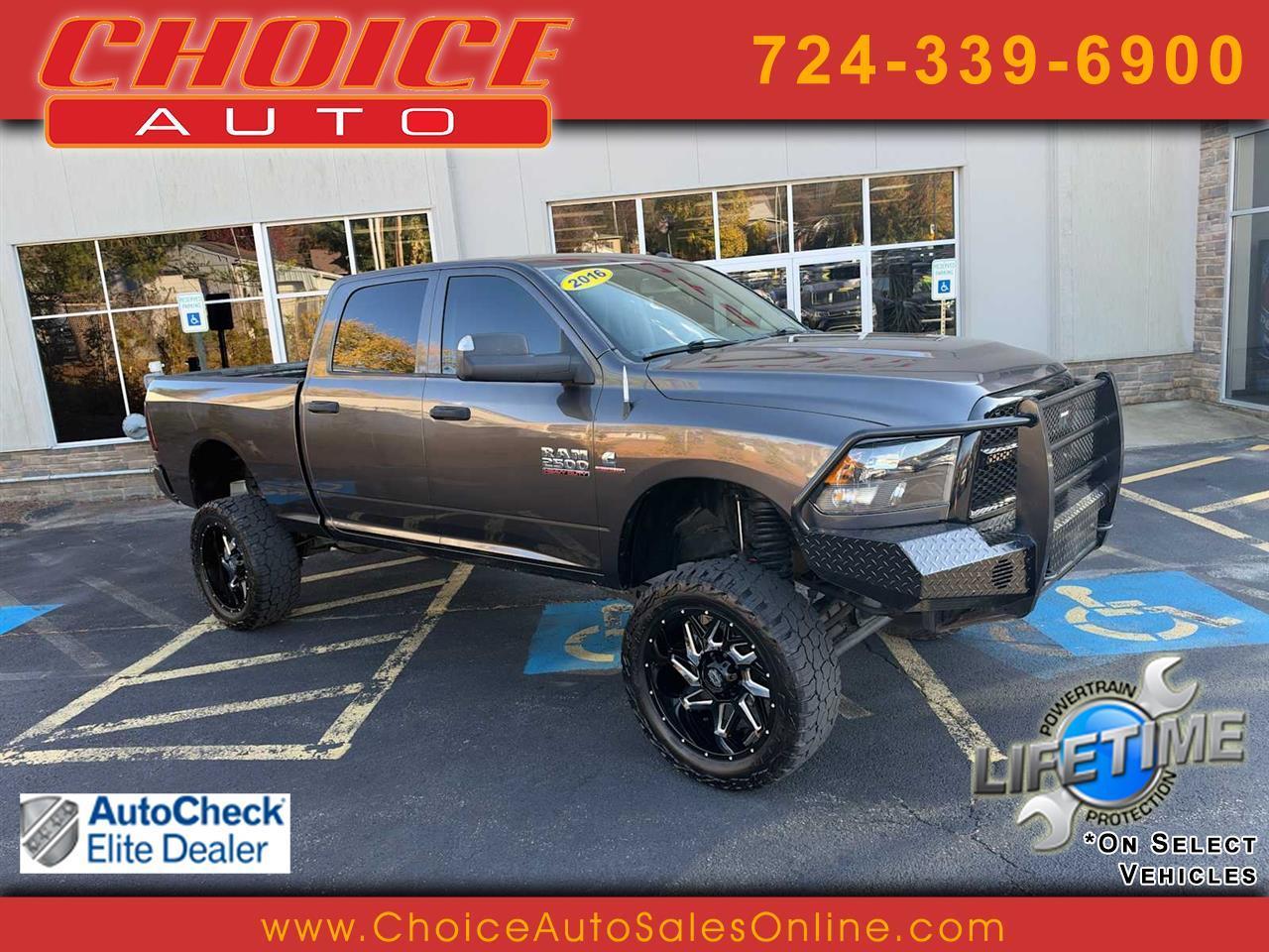 RAM 2500 Tradesman Crew Cab SWB 4WD 2016