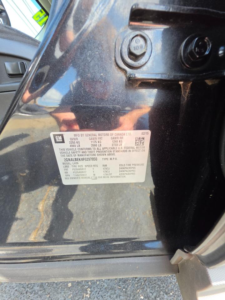 Chevrolet Equinox 1LT 2WD 2015