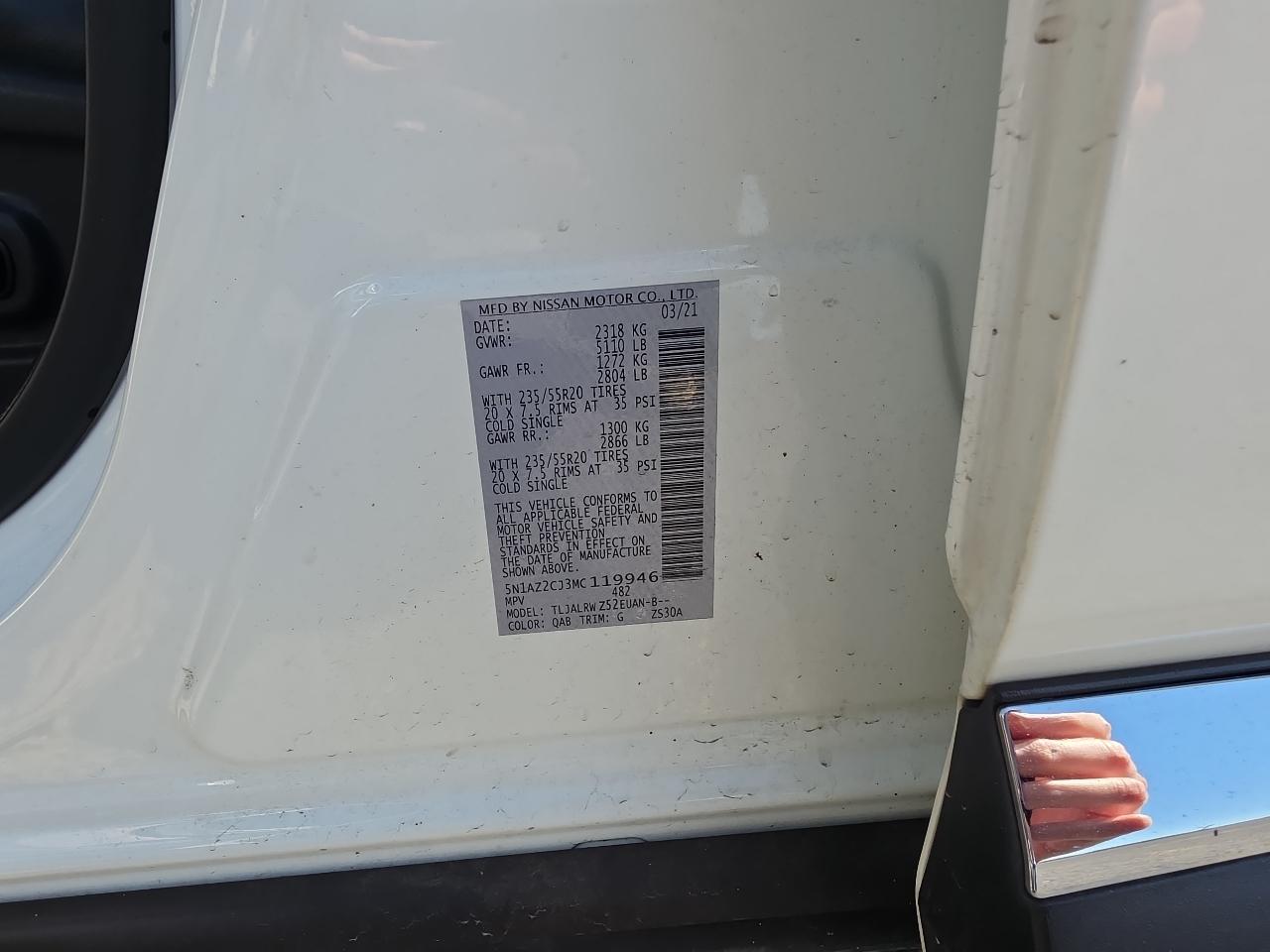 Nissan Murano SL 2021