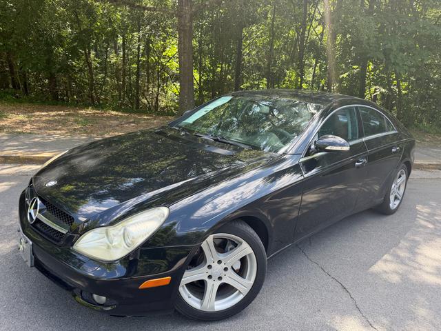 Black 2007 Mercedes-Benz CLS Sedan Rear-Wheel Drive 6-Speed Automatic
