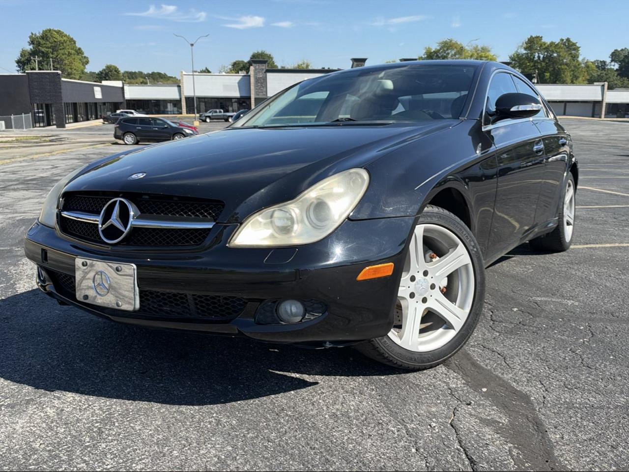 Black 2007 Mercedes-Benz CLS Sedan Rear-Wheel Drive 6-Speed Automatic