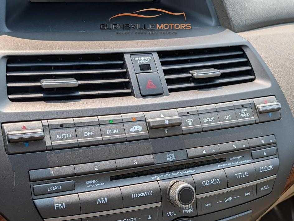 Honda Accord Sdn 4dr V6 Auto EX-L 2009