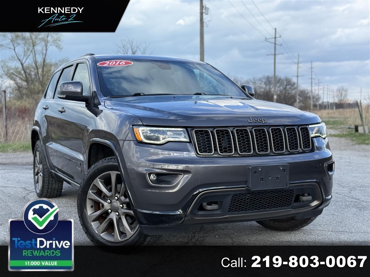 Jeep Grand Cherokee 4WD 4dr Limited 75th Anniversary 2016