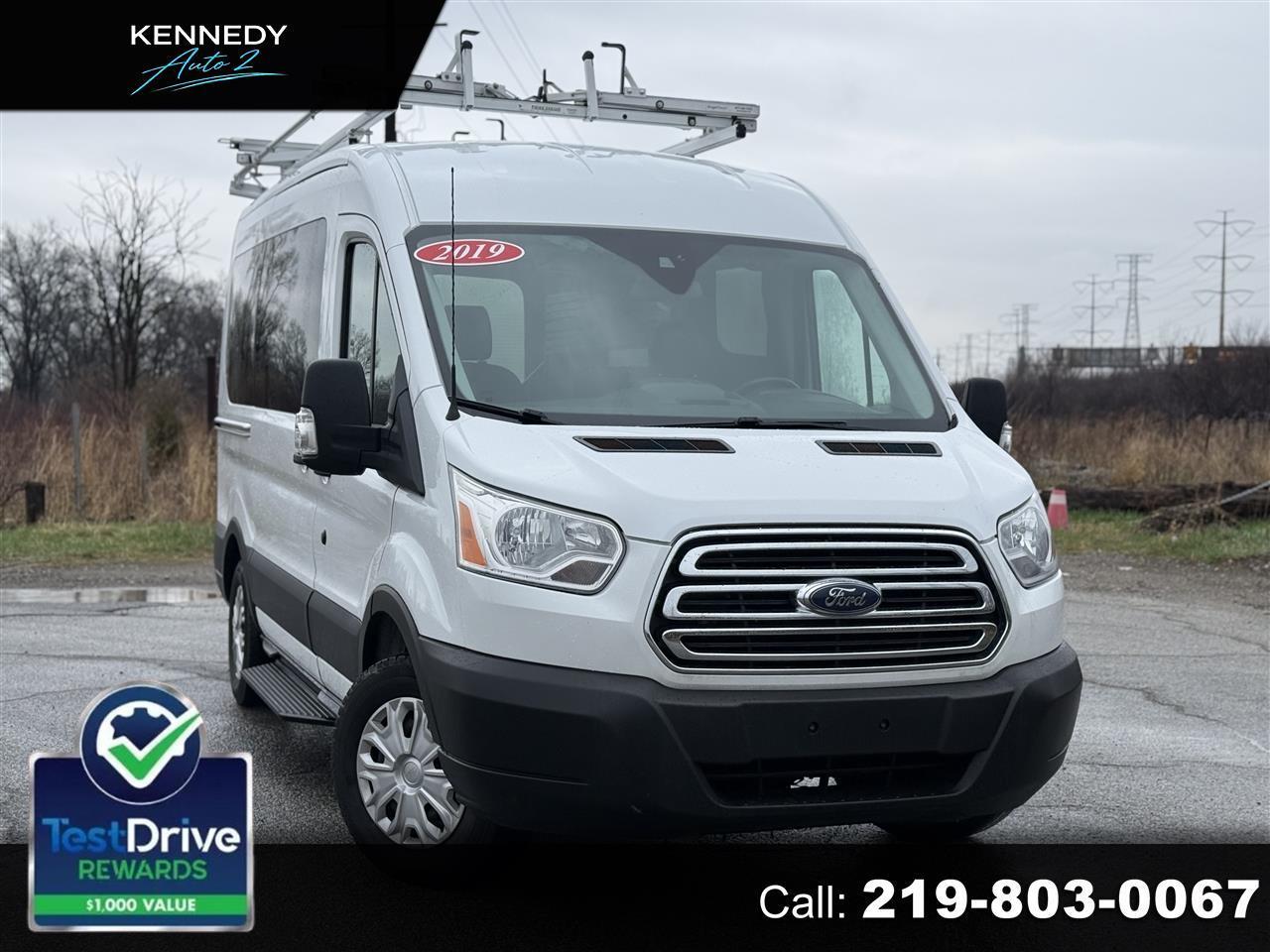 Ford Transit Passenger Wagon T-150 130" Med Roof XLT Sliding RH Dr 2019