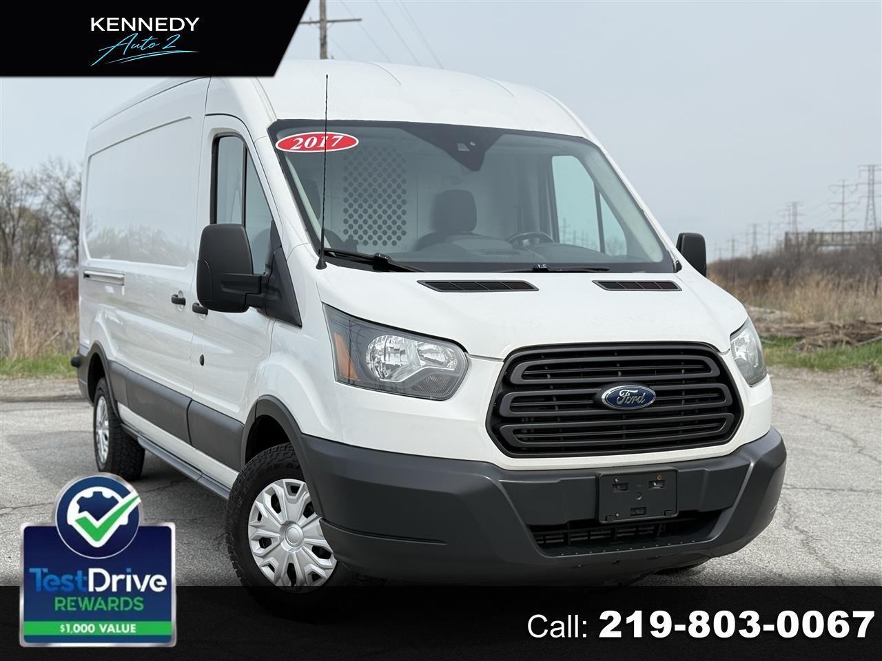 Ford Transit Van T-250 148" Med Rf 9000 GVWR Sliding RH Dr 2017