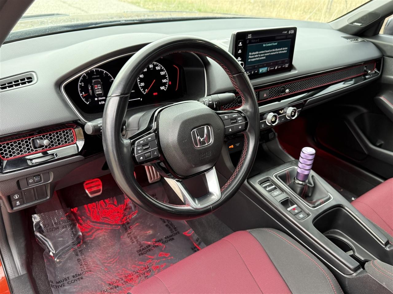 Honda Civic Si Manual 2022