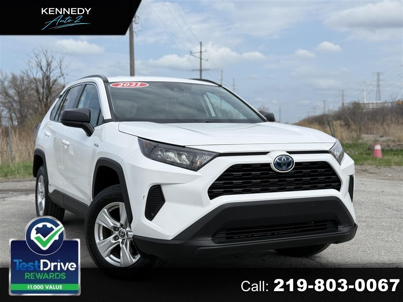 Toyota RAV4 Hybrid LE AWD (Natl) 2021