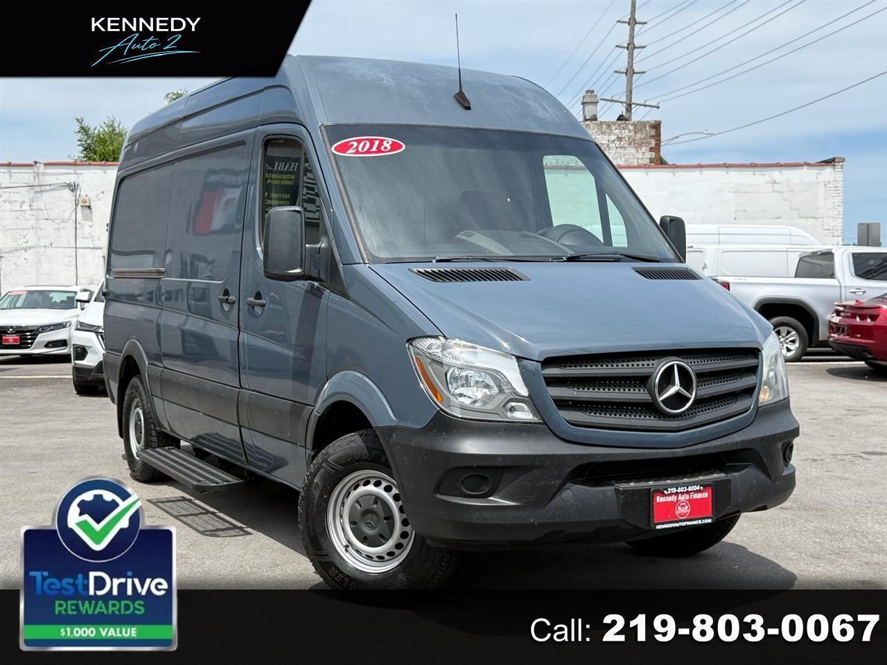 Mercedes-Benz Sprinter Cargo Van 2500 Standard Roof V6 144" Worker RWD 2018