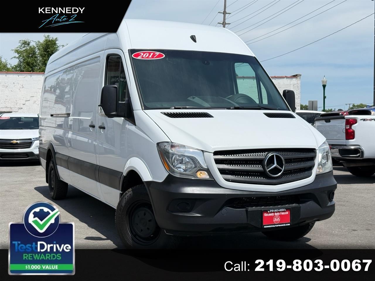 Mercedes-Benz Sprinter Cargo Van 2500 High Roof V6 170" Worker RWD 2017