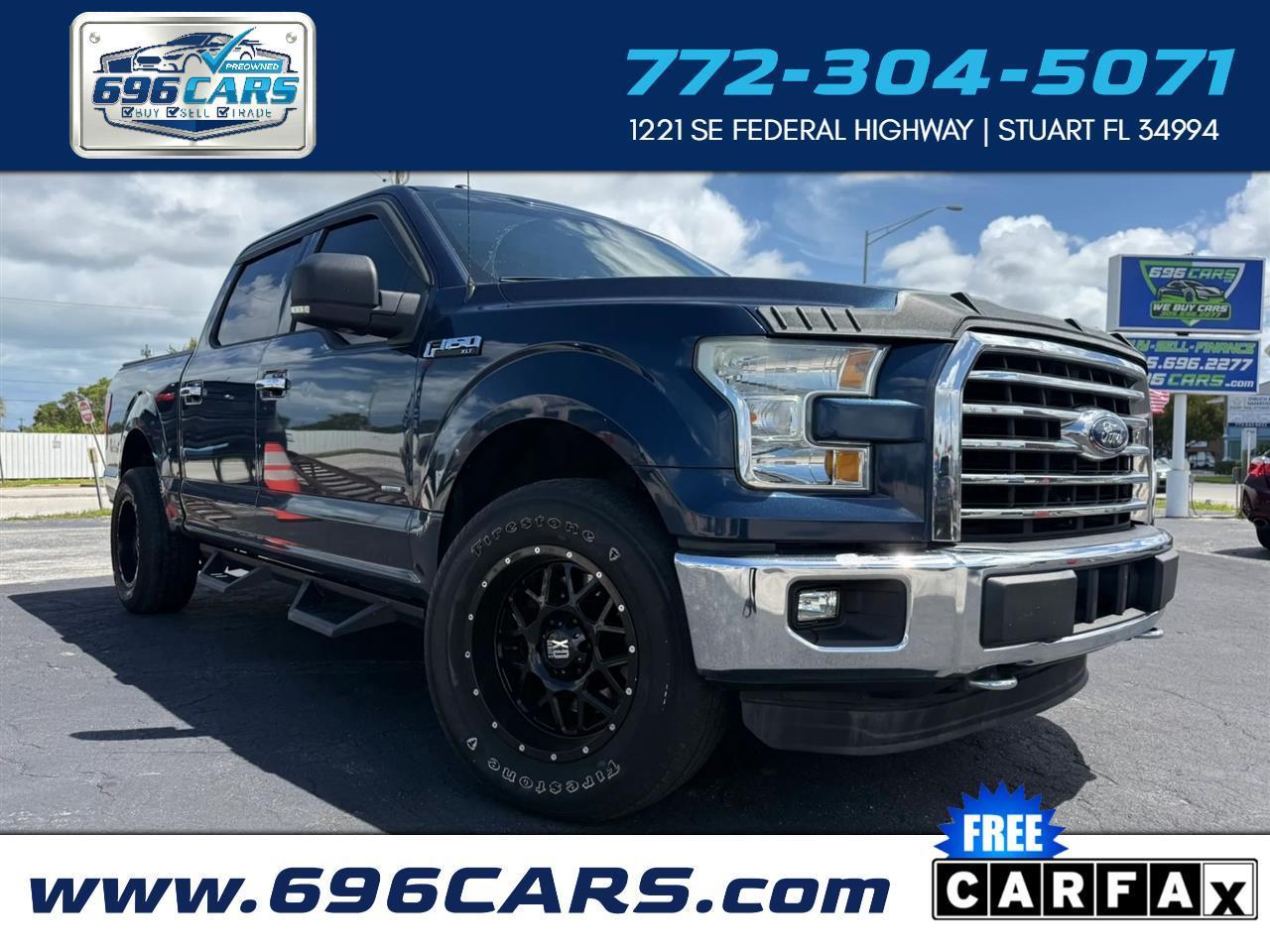 2015 Ford F-150 4WD SuperCrew 145" XLT
