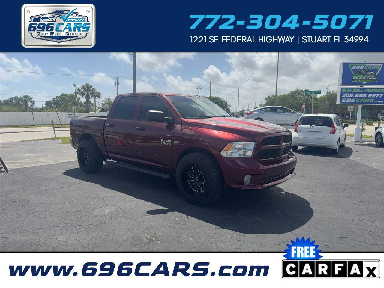 2018 RAM 1500 Express 4x2 Crew Cab 5'7" Box