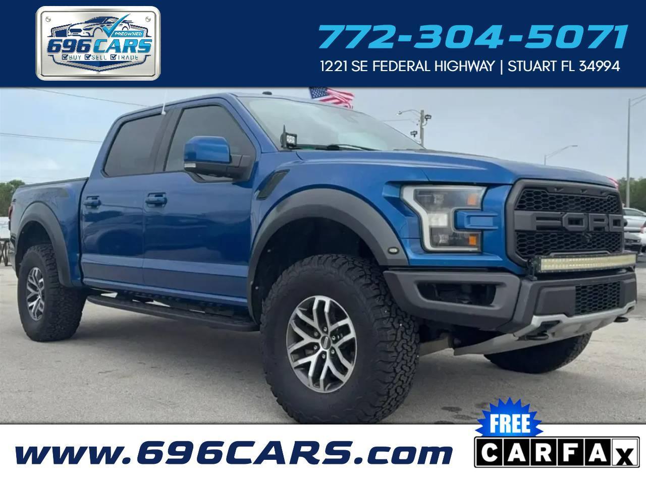2017 Ford F-150 Raptor 4WD SuperCrew 5.5' Box