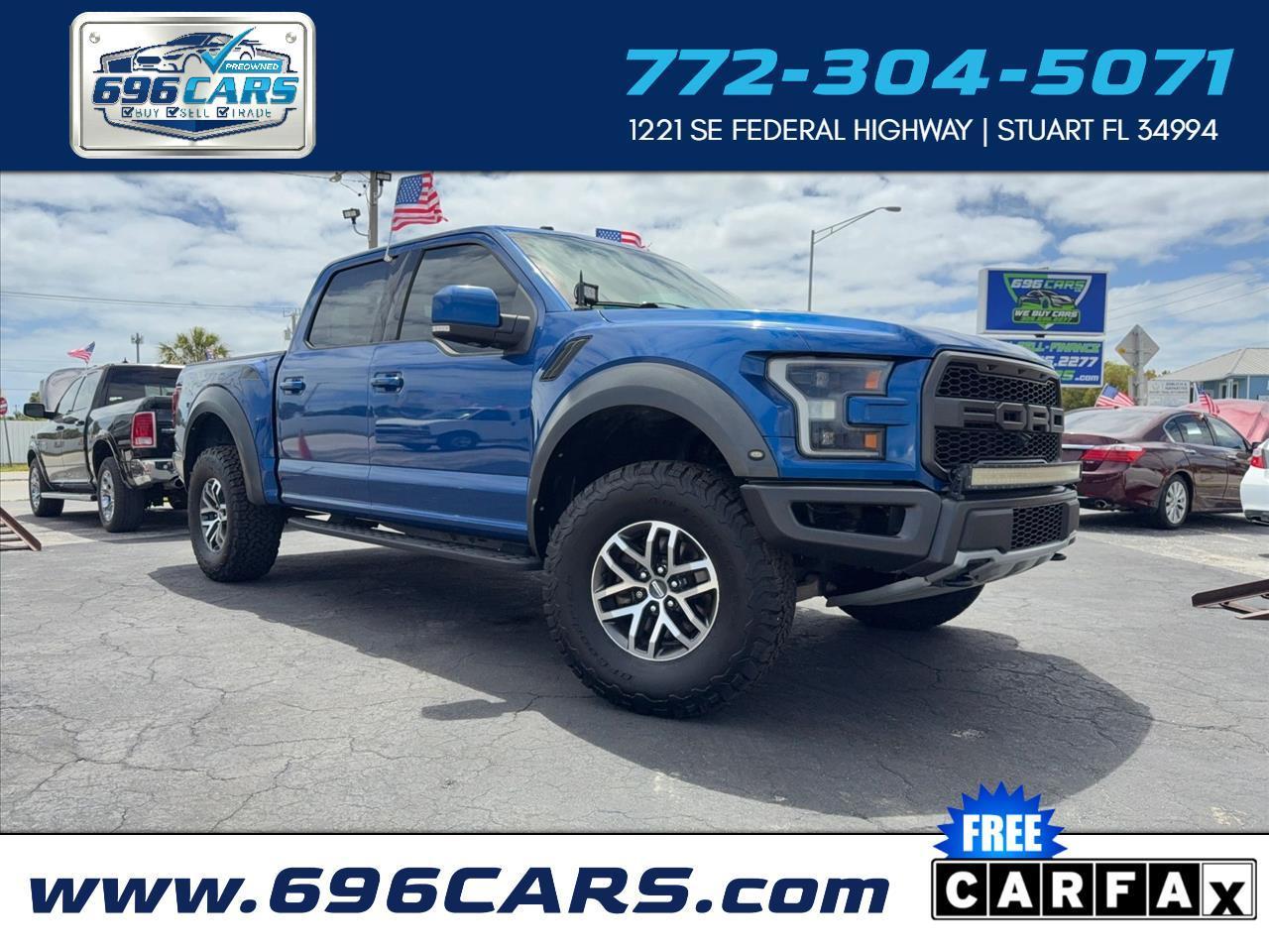 2017 Ford F-150 Raptor 4WD SuperCrew 5.5' Box