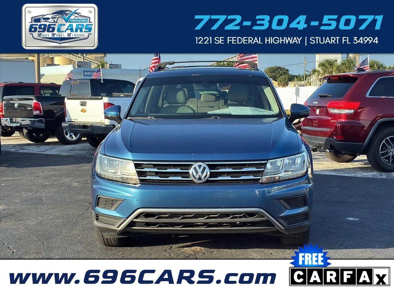 2018 Volkswagen Tiguan 2.0T SEL 4MOTION