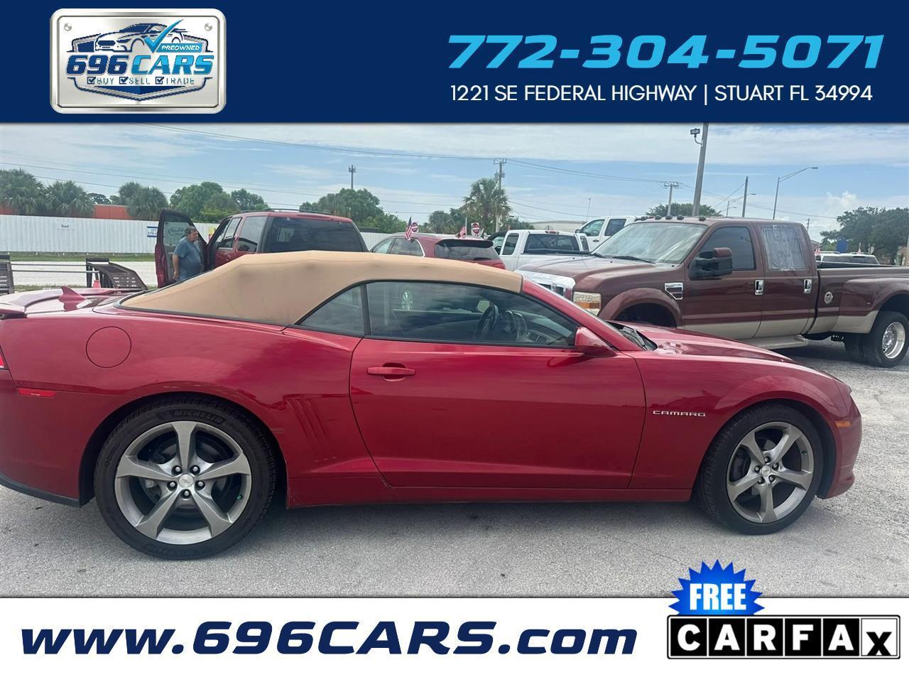 2014 Chevrolet Camaro 2dr Conv LT w/2LT