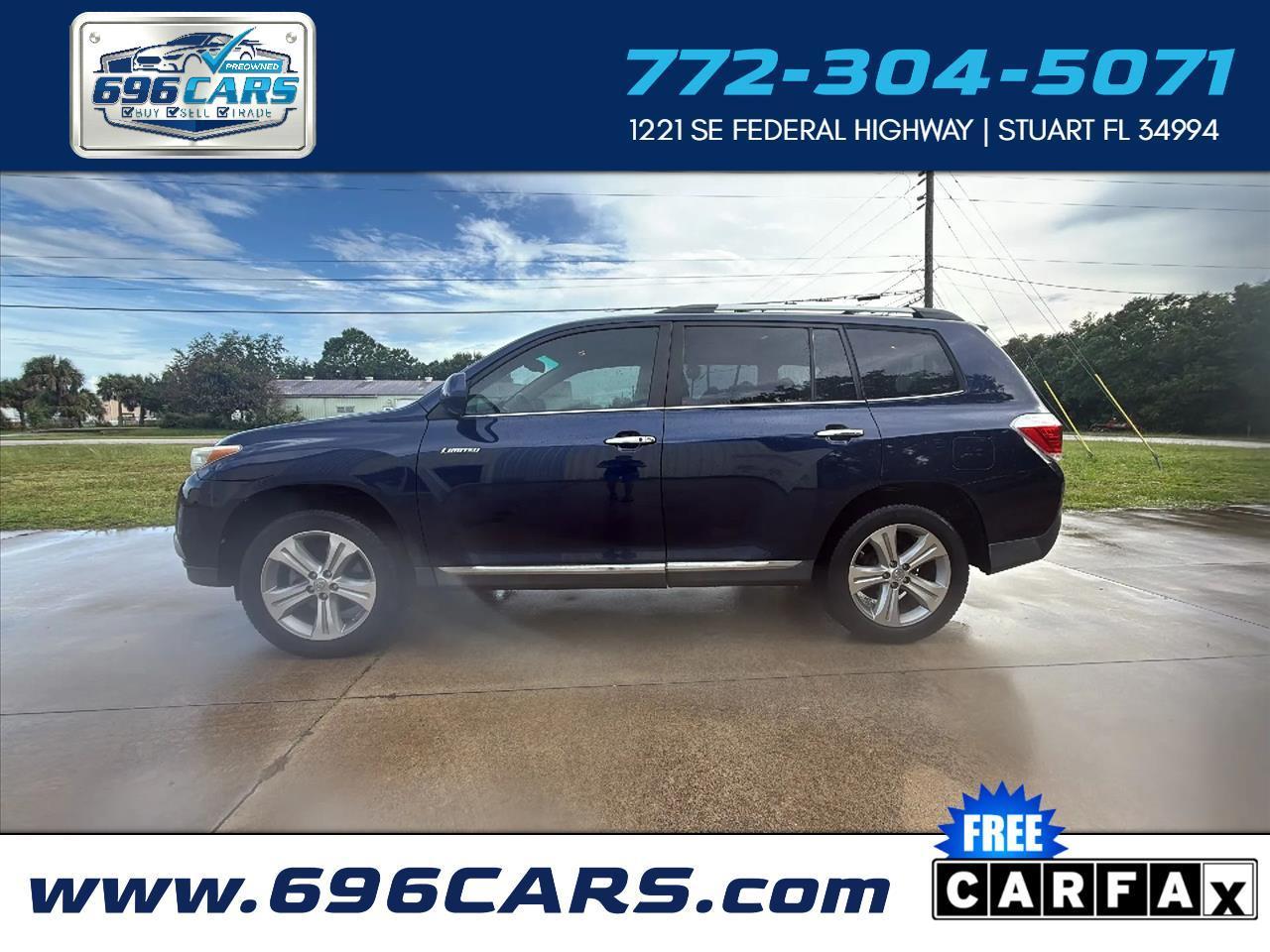 2013 Toyota Highlander FWD 4dr V6 Limited (Natl)