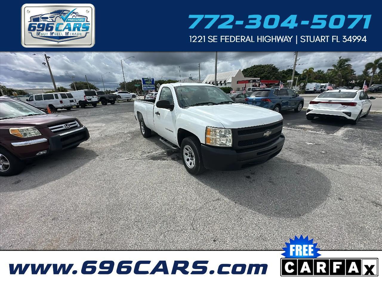 2011 Chevrolet Silverado 1500 2WD Reg Cab 133.0" Work Truck