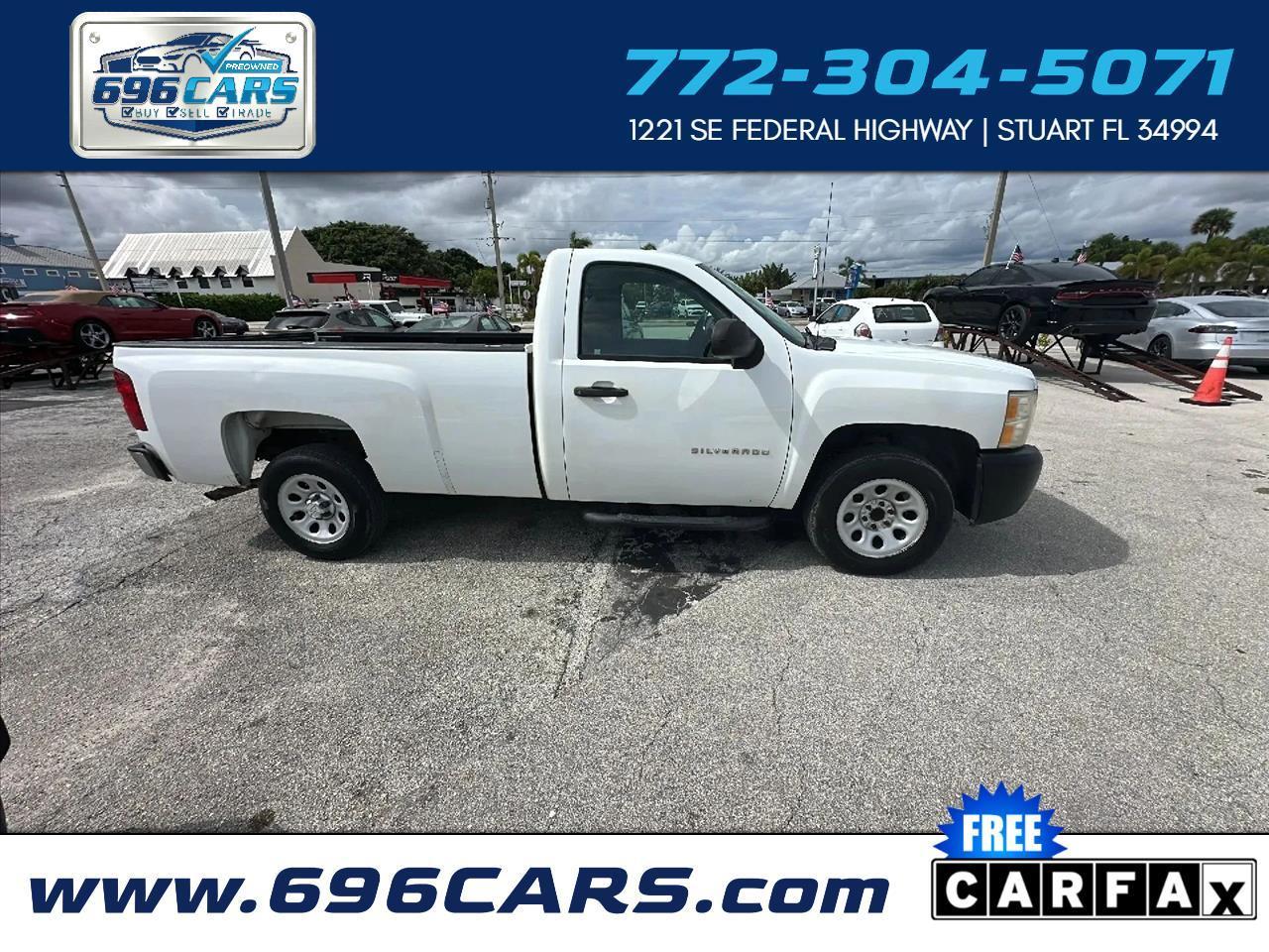2011 Chevrolet Silverado 1500 2WD Reg Cab 133.0" Work Truck