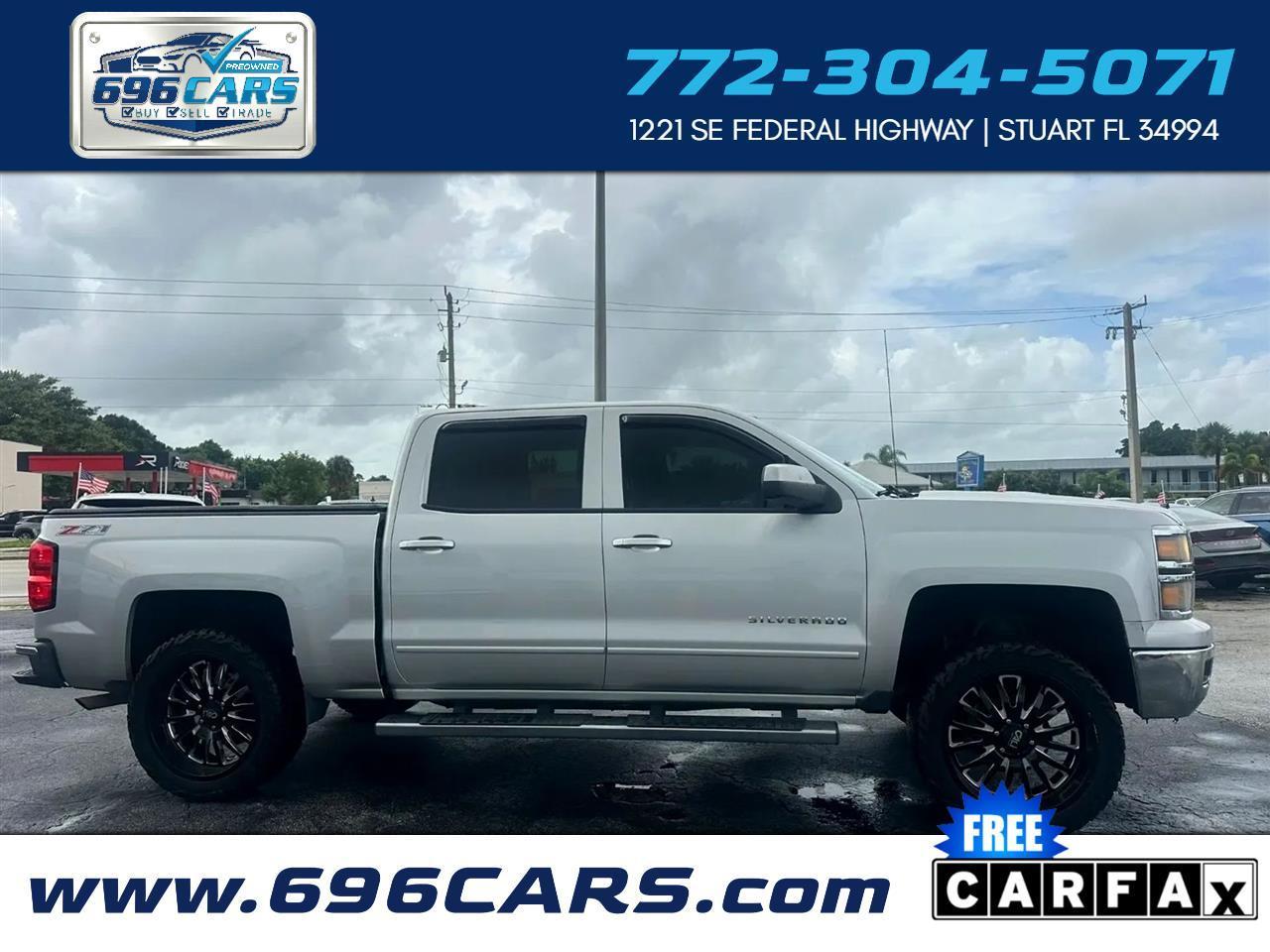 2015 Chevrolet Silverado 1500 4WD Crew Cab 143.5" LT w/2LT