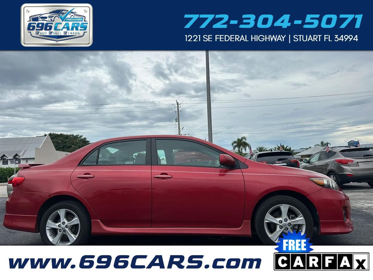 2011 Toyota Corolla 4dr Sdn Man L (Natl)