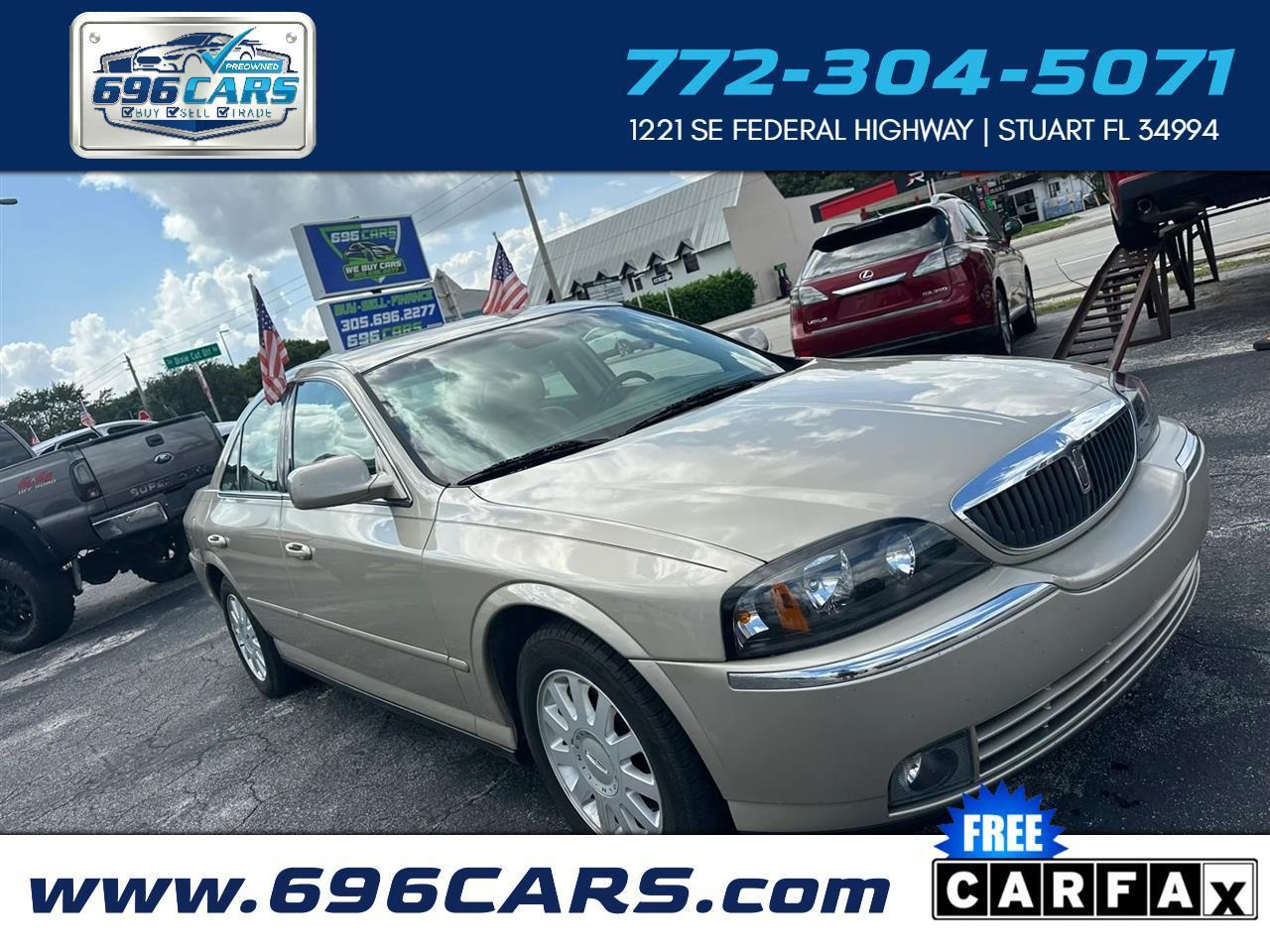 2004 Lincoln LS 4dr Sdn V6 Auto w/Luxury Pkg