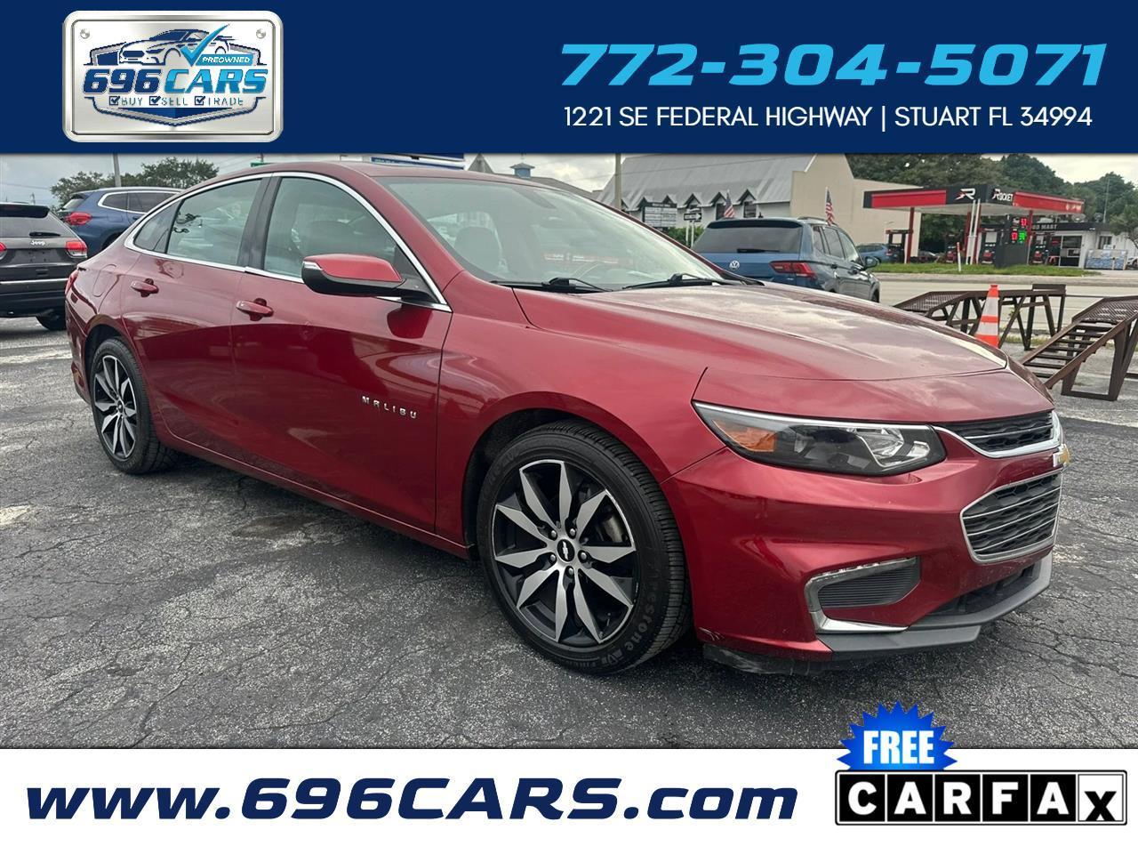 2017 Chevrolet Malibu 4dr Sdn LT w/1LT