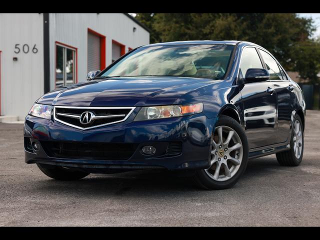 Blue 2006 Acura TSX Sedan Front-Wheel Drive Automatic