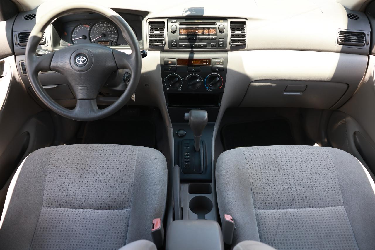 Silver 2006 Toyota Corolla Sedan Front-Wheel Drive Automatic
