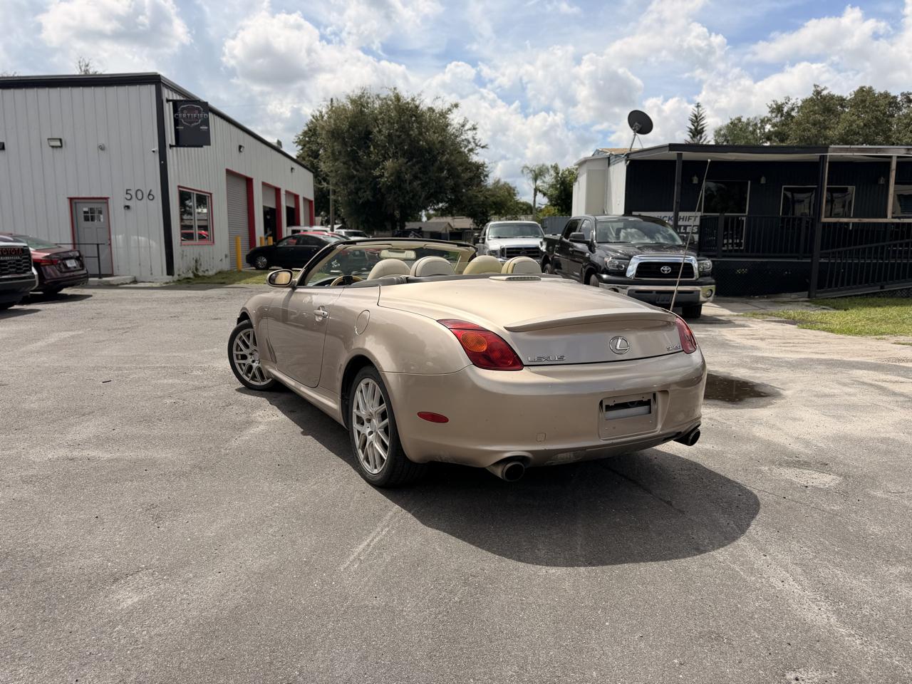 Lexus SC 430 Convertible 2002