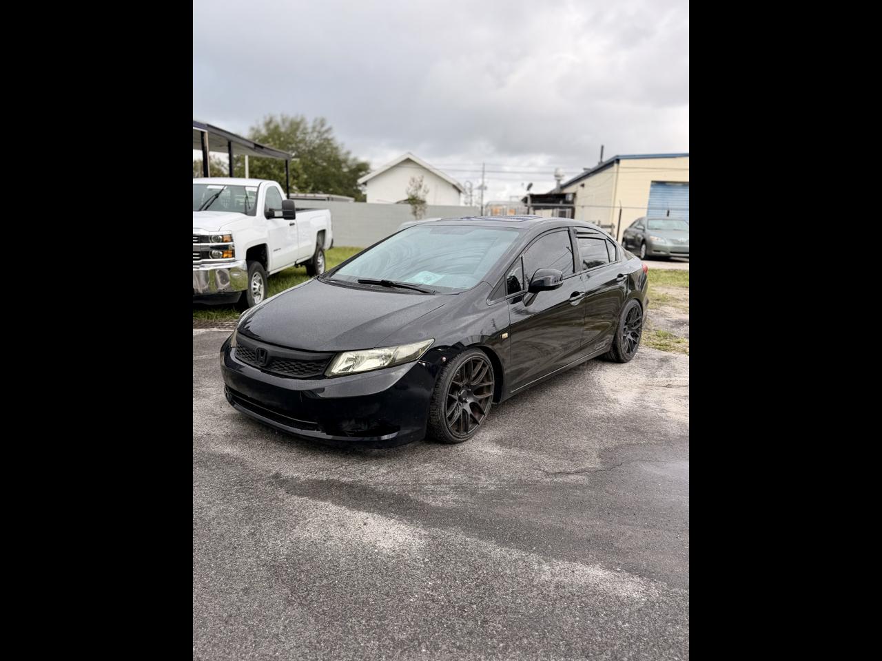 2012 Honda Civic Si Sedan 6-Speed MT