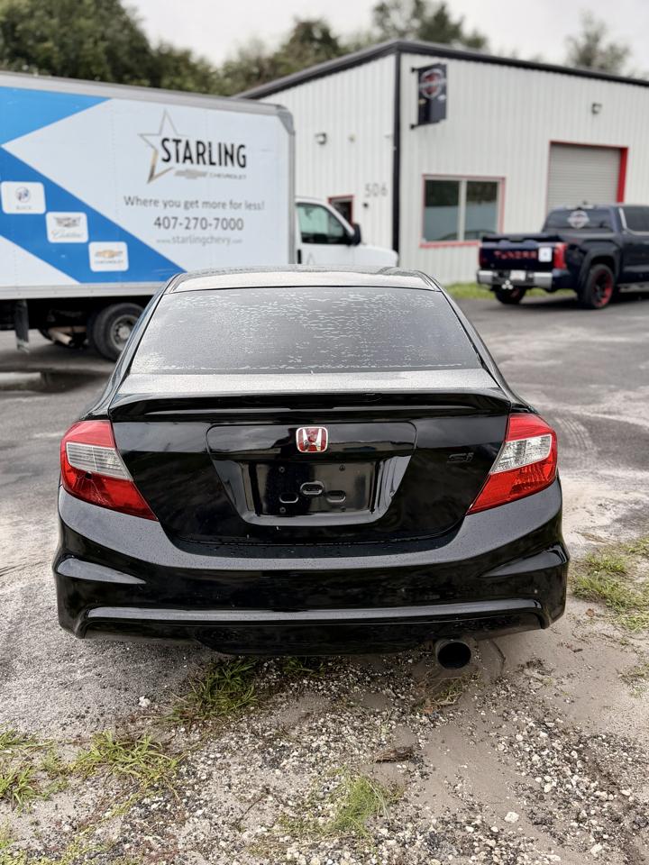 Honda Civic Si Sedan 6-Speed MT 2012