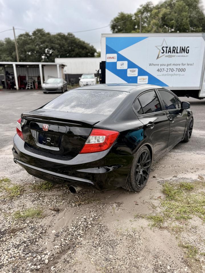 Honda Civic Si Sedan 6-Speed MT 2012