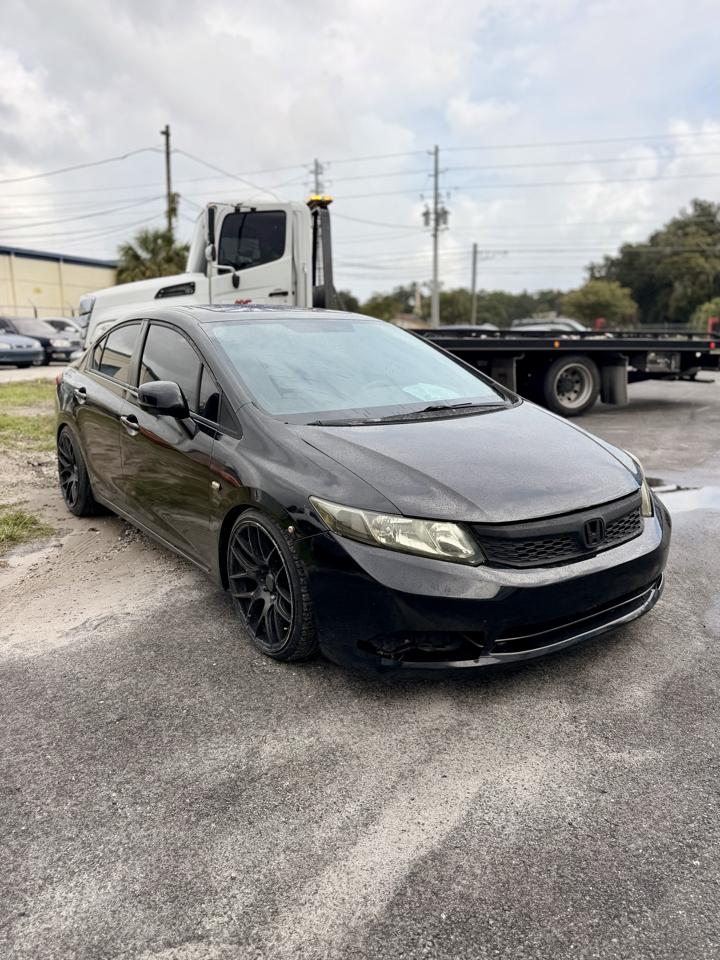 Honda Civic Si Sedan 6-Speed MT 2012