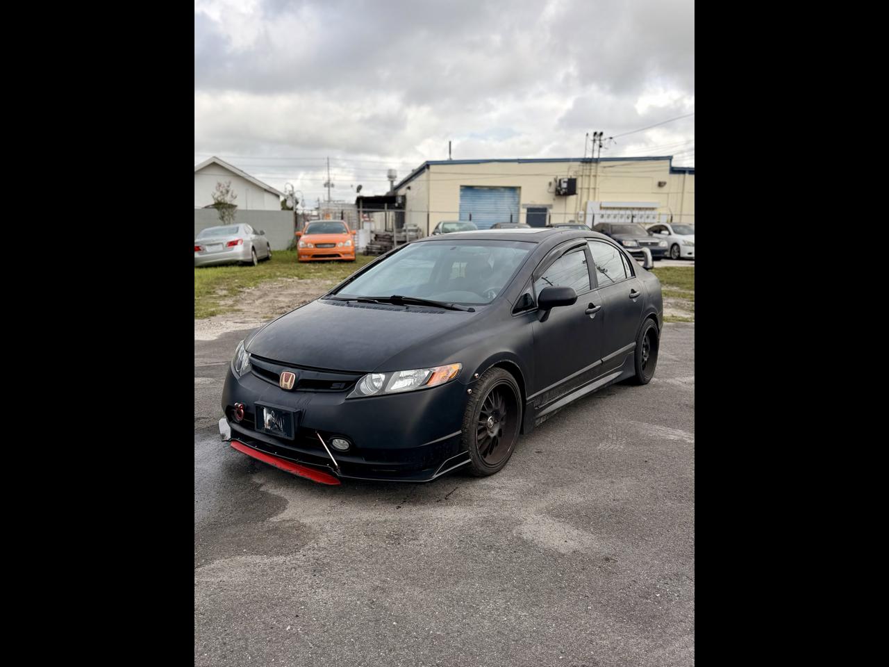 2008 Honda Civic Si Sedan