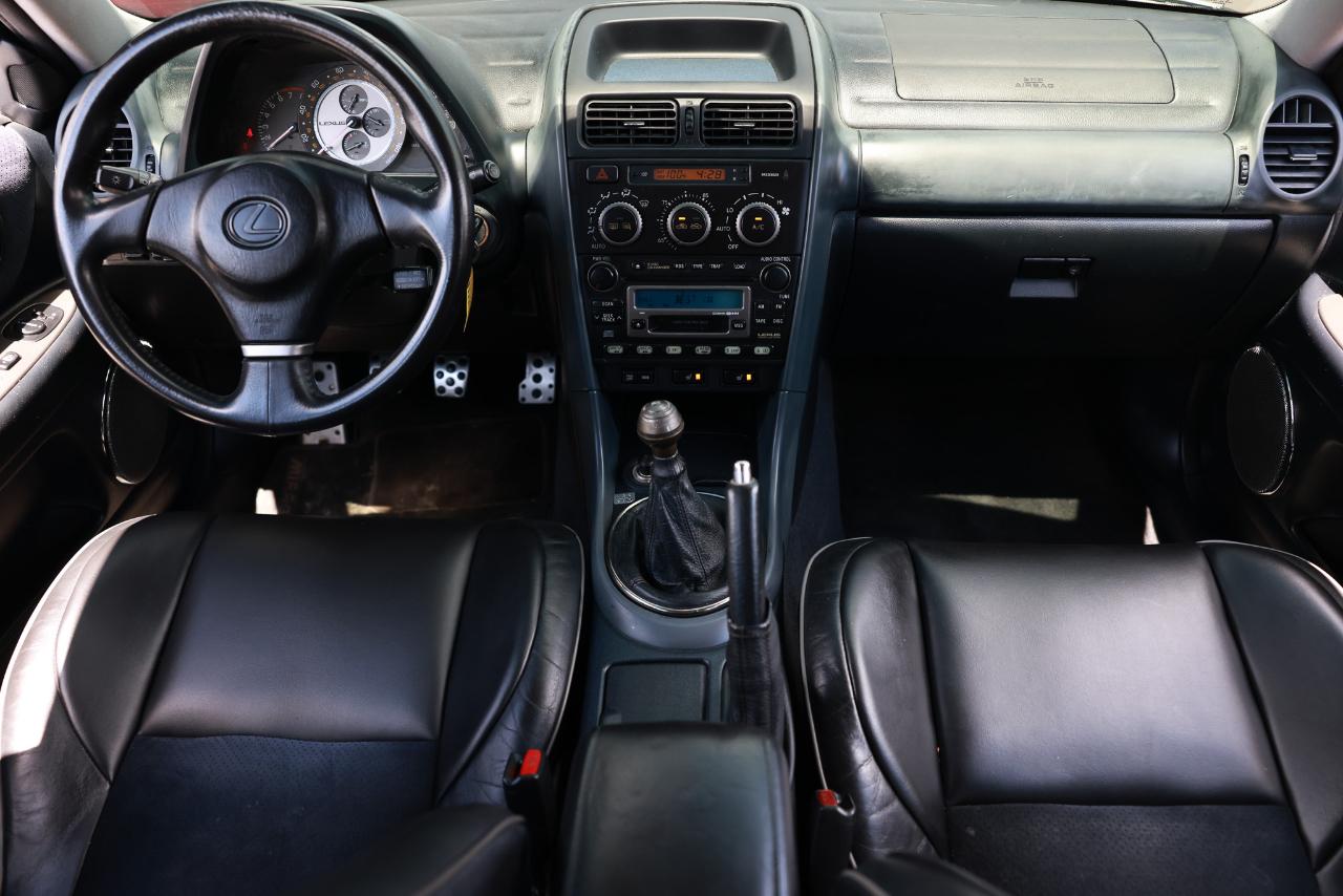 Black 2003 Lexus IS Sedan Rear-Wheel Drive 5-Speed Manual