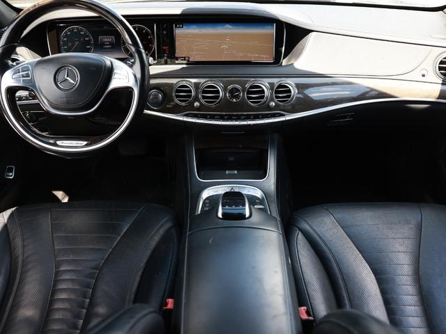 Black 2015 Mercedes-Benz S-Class Sedan Rear-Wheel Drive Automatic