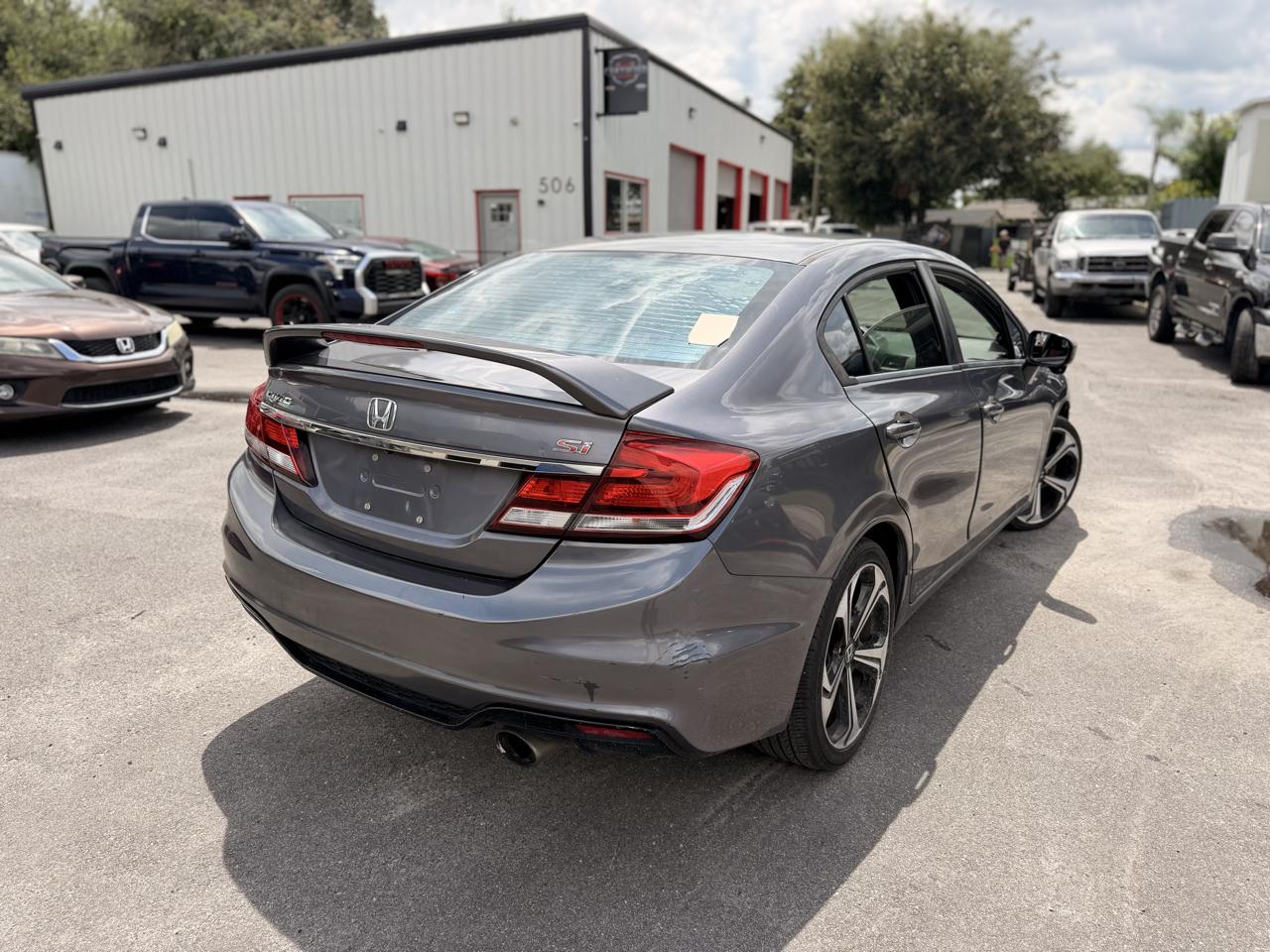 Honda Civic Si Sedan 6-Speed MT 2014