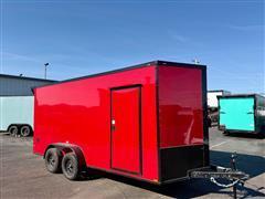 2026 Quality Cargo 7X16TA ENCLOSED 