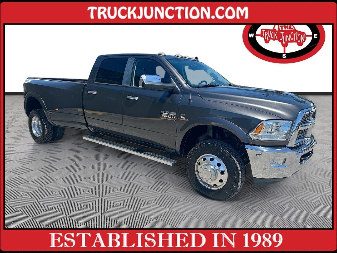 2018 RAM 3500 Laramie 4x4 Crew Cab 8' Box