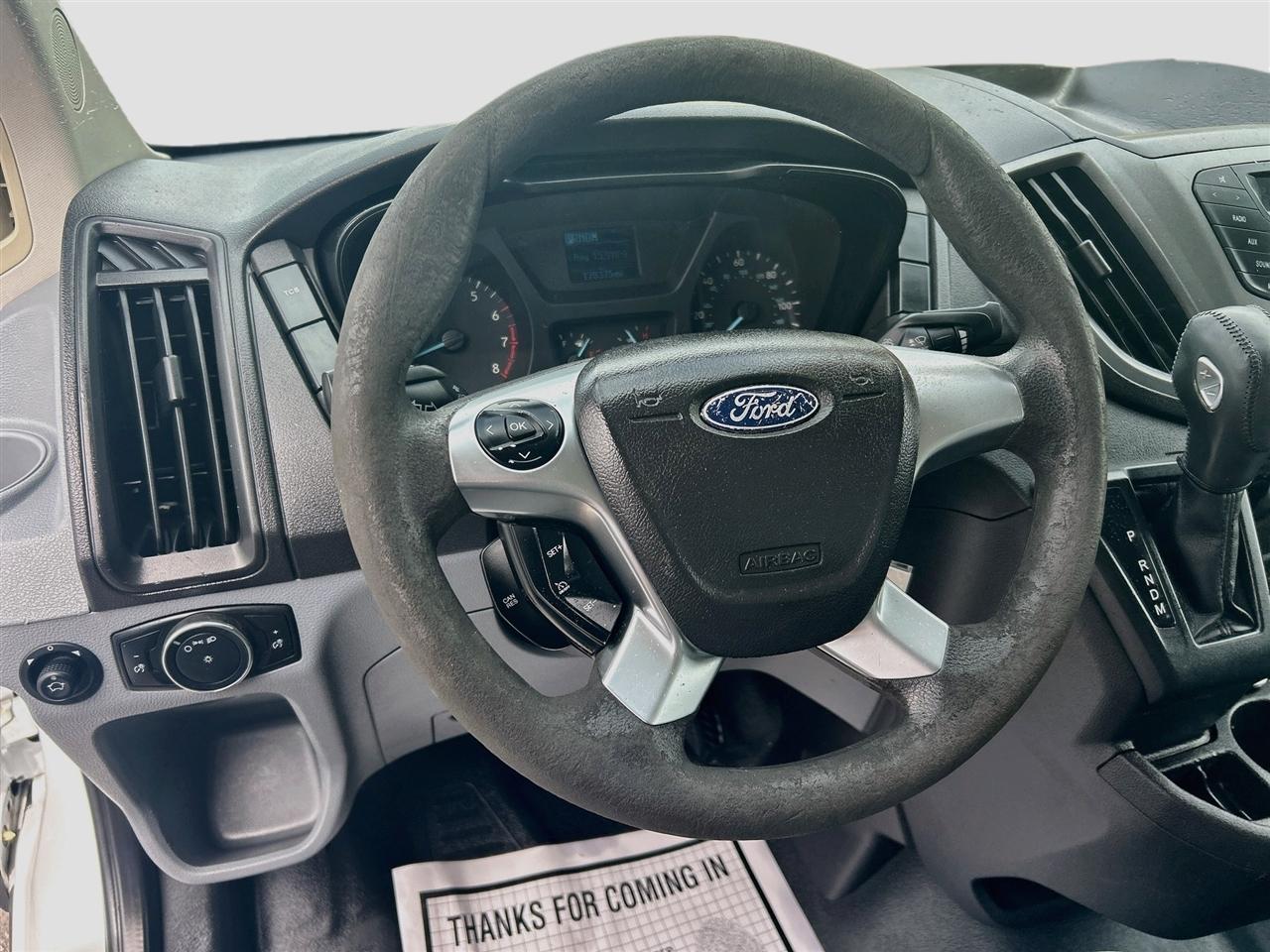 Ford Transit Cargo Van T-250 130" Low Rf 9000 GVWR Swing-Out RH Dr 2015