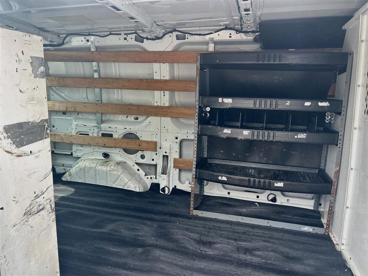 Ford Transit Cargo Van T-250 130" Low Rf 9000 GVWR Swing-Out RH Dr 2015
