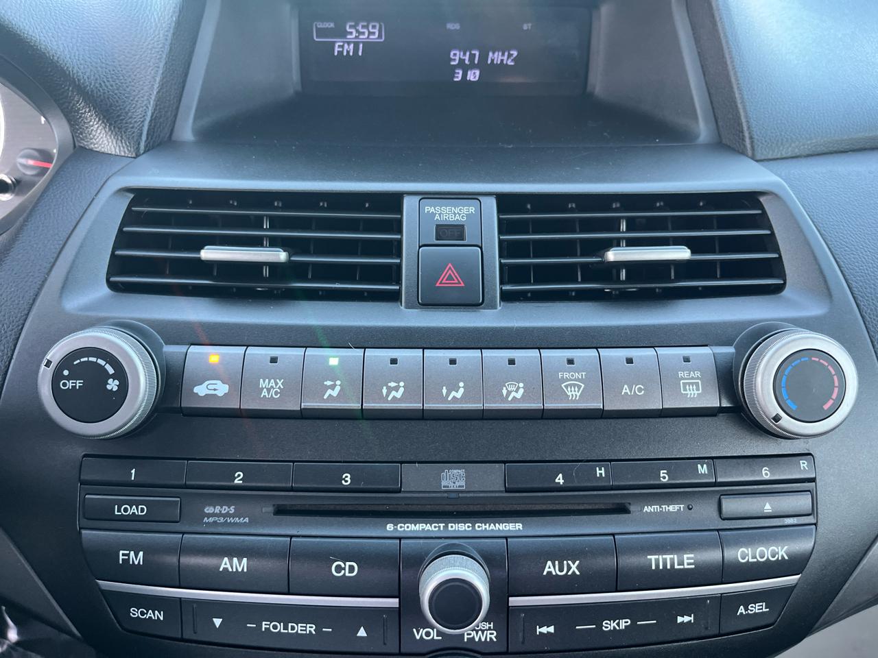 Honda Accord LX-S Coupe 2012